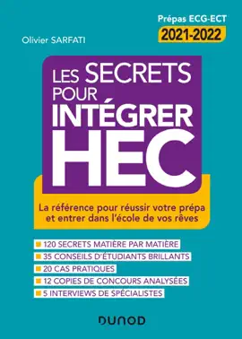 Read: Les secrets pour intégrer Book HEC - 4e éd.