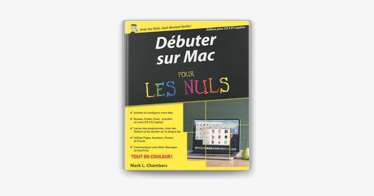 Débuter sur Mac pour les Nuls sur Apple Books