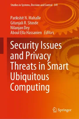 Read: Security Issues and Privacy Threats Book in Smart Ubiquitous Computing