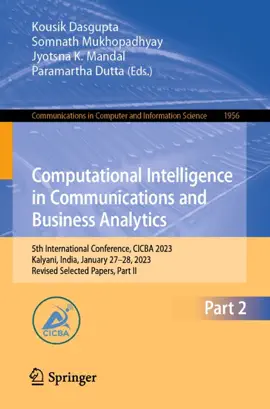 Read: Computational Intelligence in Communications and Business Analytics Book