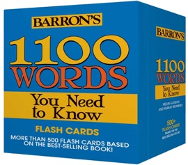 1100 Words You Need to Know Flashcards - Barrons Educational Series, Melvin Gordon & Murray Bromberg