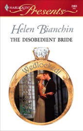The Disobedient Bride - Helen Bianchin