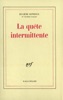 Book La quête intermittente