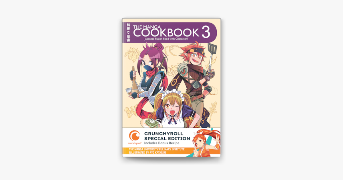 The Manga Cookbook Vol. 3: Japanese Fusion Food with Character! en Apple  Books