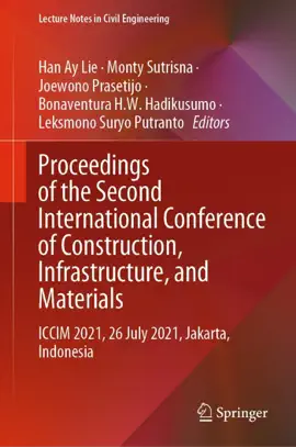 Read: Proceedings Book of the Second International Conference of Construction, Infrastructure, and Materials