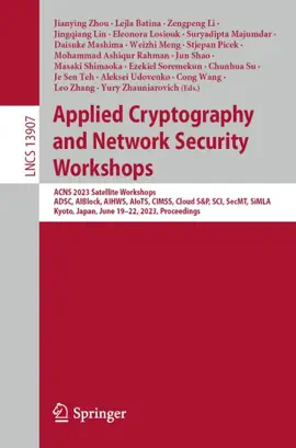 Read: Applied Cryptography and Book Network Security Workshops