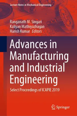 Read: Advances in Manufacturing and Industrial Engineering Book