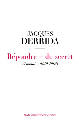 Read: Répondre - Book Du secret