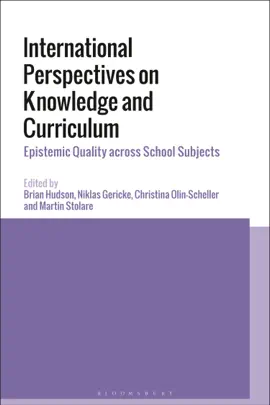 Read: Book International Perspectives on Knowledge and Curriculum