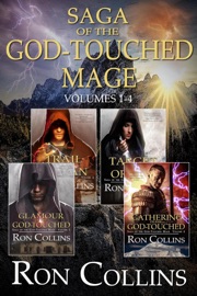Saga of the God-Touched Mage (Vol 1-4) - Ron Collins