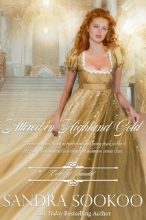 Attired in Highland Gold by Sandra Sookoo