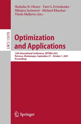 Read: Optimization and Applications Book
