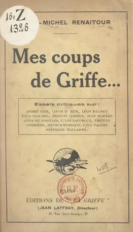 Read: Book Mes coups de griffe...