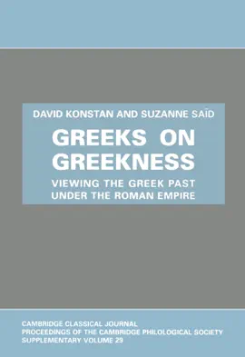 Read: Book Greeks on Greekness