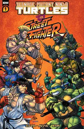 Read: Teenage Mutant Ninja Turtles Vs. Street Fighter #1 Book
