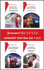 Harlequin Presents January 2024 - Box Set 1 of 2 - Cathy Williams, Louise Fuller, Joss Wood & Heidi Rice