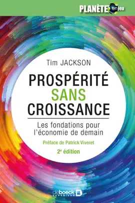 Read: Book Prospérité sans croissance : Les fondations pour l'économie de demain