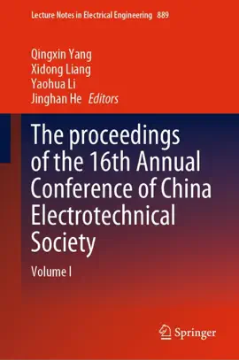 Read: The proceedings of the 16th Annual Conference of China Book Electrotechnical Society