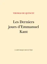 Les Derniers Jours d'Emmanuel Kant
