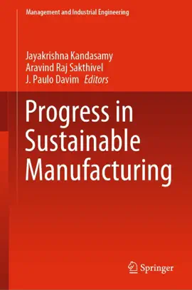 Read: Progress Book in Sustainable Manufacturing