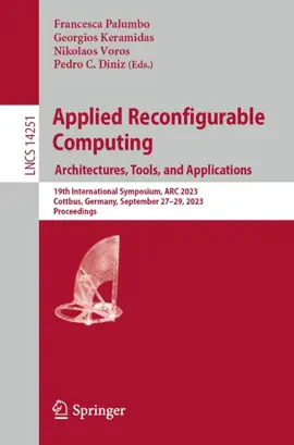 Read: Applied Reconfigurable Computing. Architectures, Book Tools, and Applications