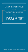 Desk Reference to the Diagnostic Criteria From DSM-5-TR™ Book Cover