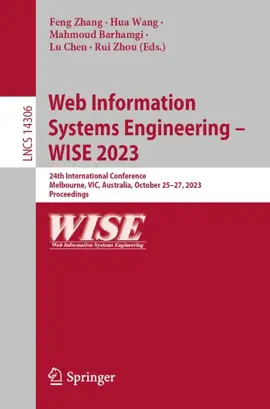 Read: Web Information Book Systems Engineering – WISE 2023