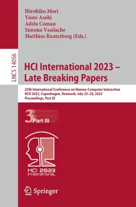 Read: HCI International 2023 – Book Late Breaking Papers