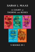 A Court of Thorns and Roses Bundle - Sarah J. Maas Cover Art