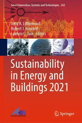 Read: Sustainability in Book Energy and Buildings 2021