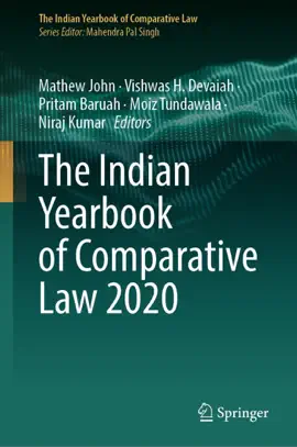 Read: Book The Indian Yearbook of Comparative Law 2020