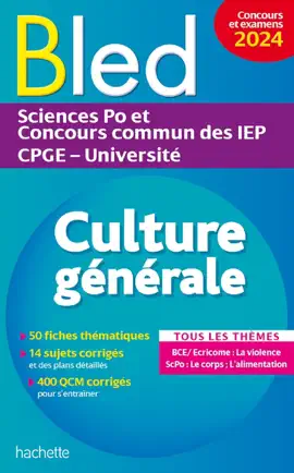 Read: Bled - Book Culture générale, examens et concours 2024