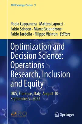 Read: Optimization and Decision Science: Operations Research, Book Inclusion and Equity