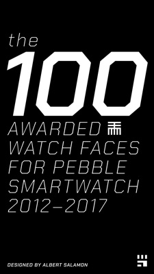 The 100 awarded TTMM watch faces for Pebble smartwatch