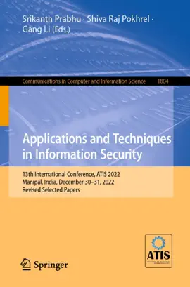 Read: Applications Book and Techniques in Information Security