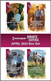 Harlequin Romantic Suspense April 2023 - Box Set - Karen Whiddon, Justine Davis, Tara Taylor Quinn & Kimberly Van Meter