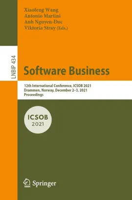 Read: Software Business Book