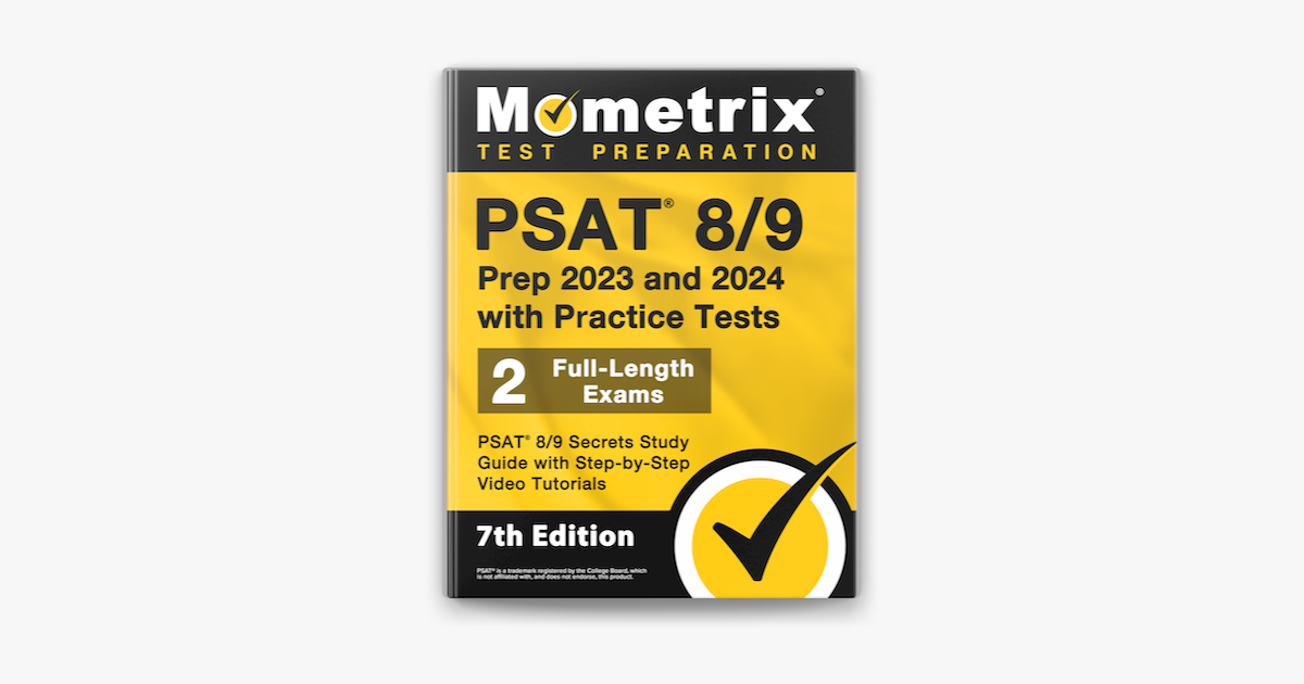 ‎PSAT 8/9 Prep 2025 and 2025 with Practice Tests 2 FullLength Exams