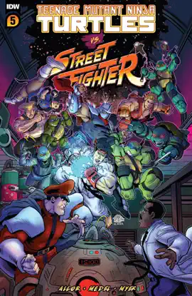 Read: Teenage Mutant Ninja Turtles Vs. Street Fighter #5 Book