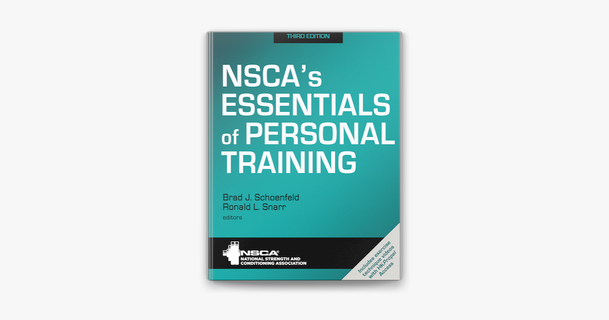 NSCA's Essentials of Personal Training on Apple Books