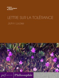Lettre sur la tolérance John Locke