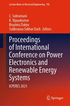 Read: Proceedings of International Conference on Power Electronics and Renewable Energy Systems Book