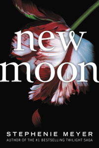 New Moon - Stephenie Meyer Cover Art
