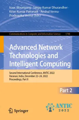 Read: Advanced Network Technologies and Intelligent Computing Book