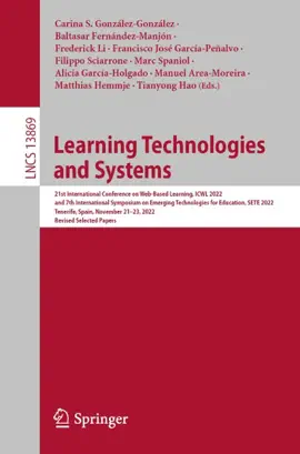Read: Learning Technologies and Systems Book