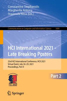 Read: HCI International 2021 - Late Breaking Posters Book
