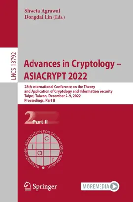 Read: Advances Book in Cryptology – ASIACRYPT 2022