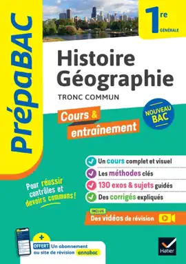 Read: Prépabac - Histoire-Géographie Book 1re générale