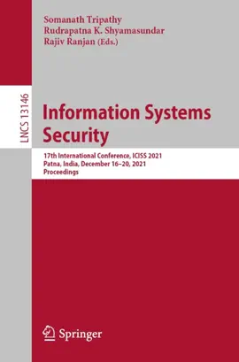 Read: Book Information Systems Security