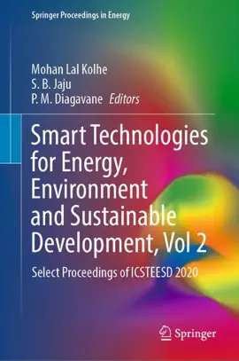 Read: Book Smart Technologies for Energy, Environment and Sustainable Development, Vol 2